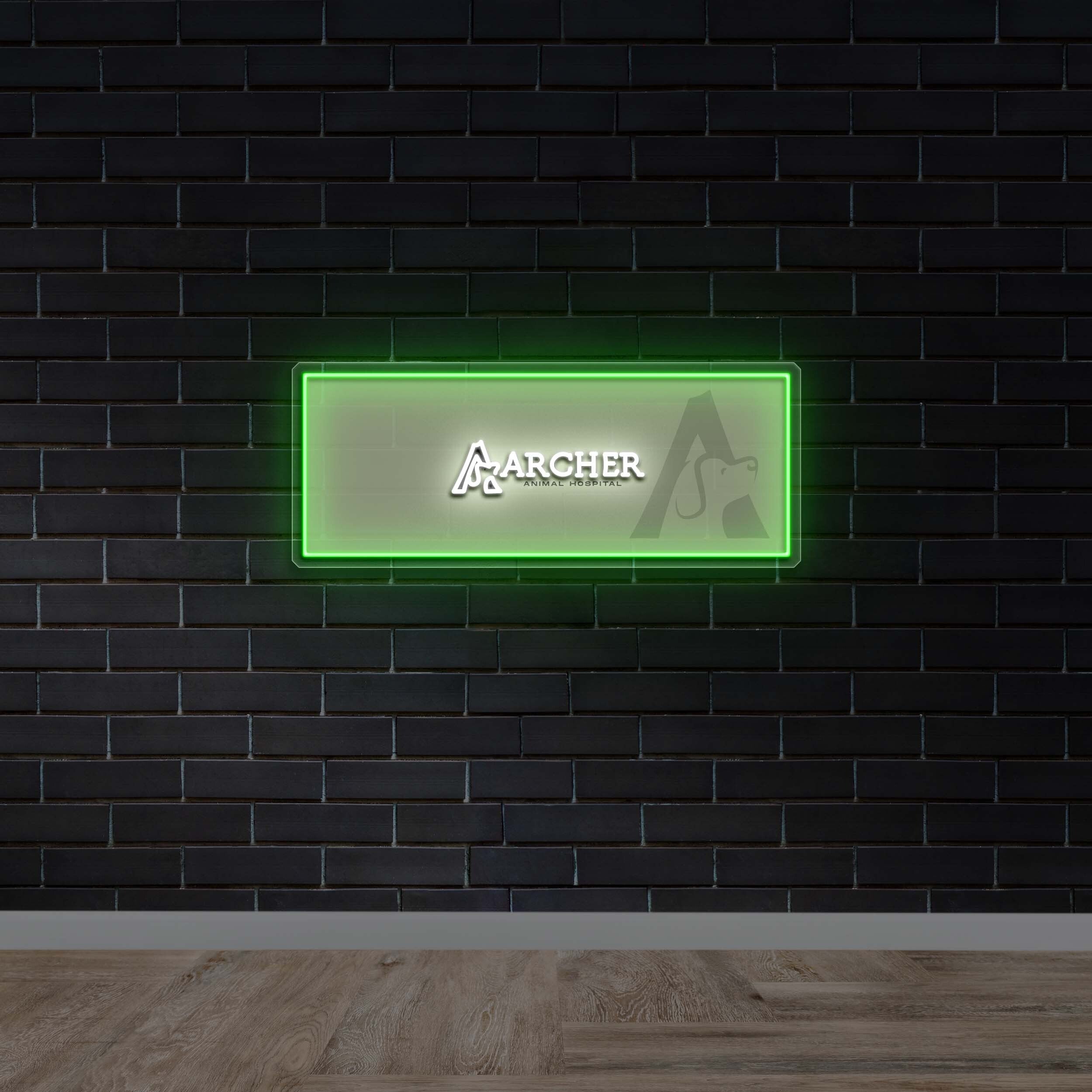 ARCHER - Premium Neon Artwork