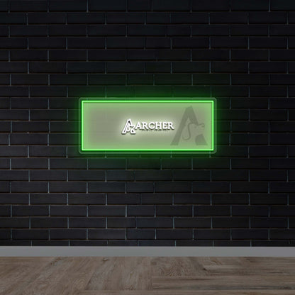 ARCHER - Premium Neon Artwork