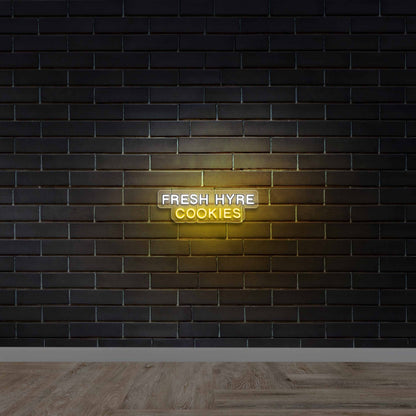 FRESH HYRE COOKIES - Premium Neon Artwork