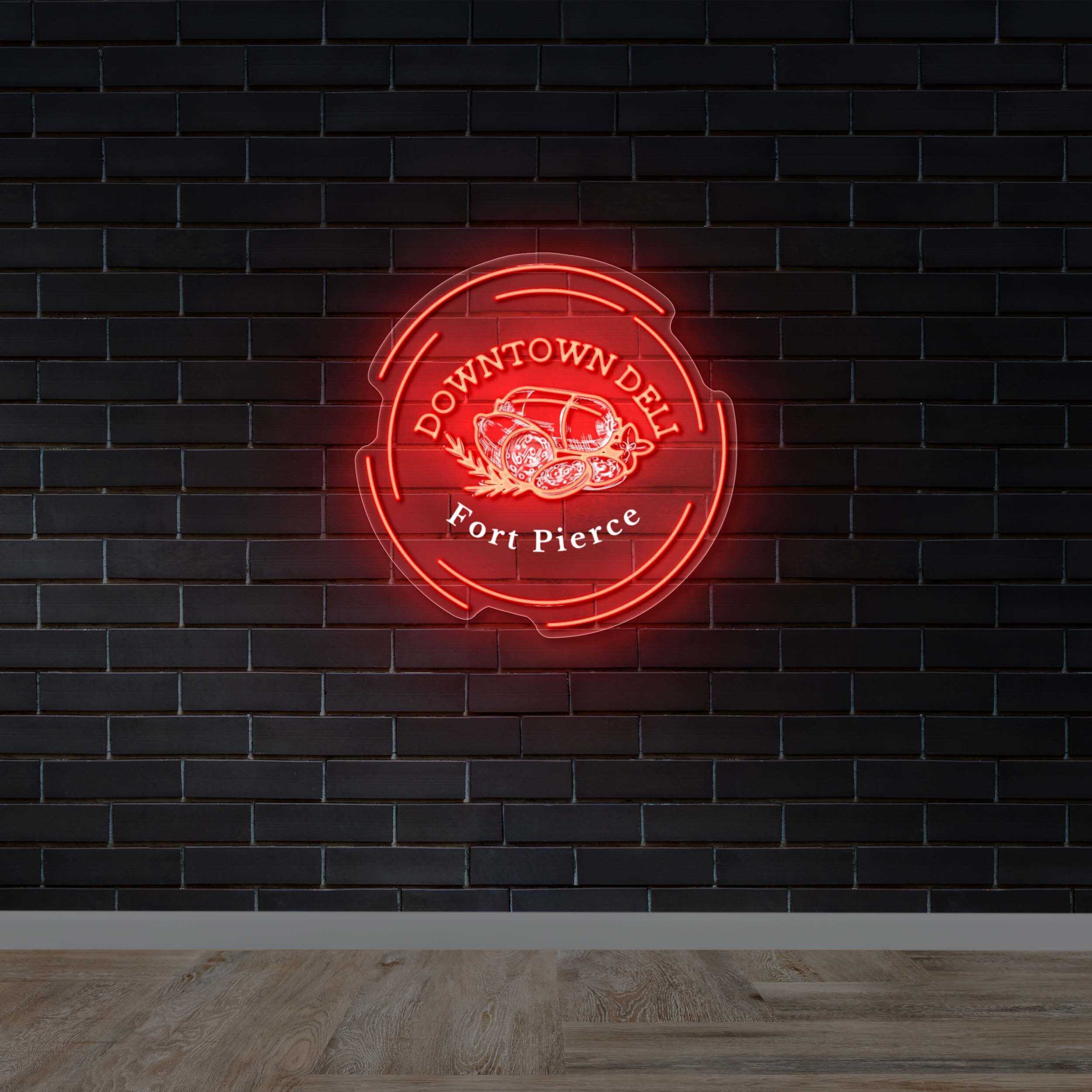 Downtown Deli Fort Pierce - Premium Neon Artwork