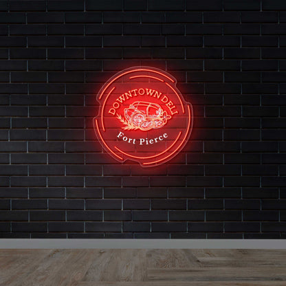 Downtown Deli Fort Pierce - Premium Neon Artwork