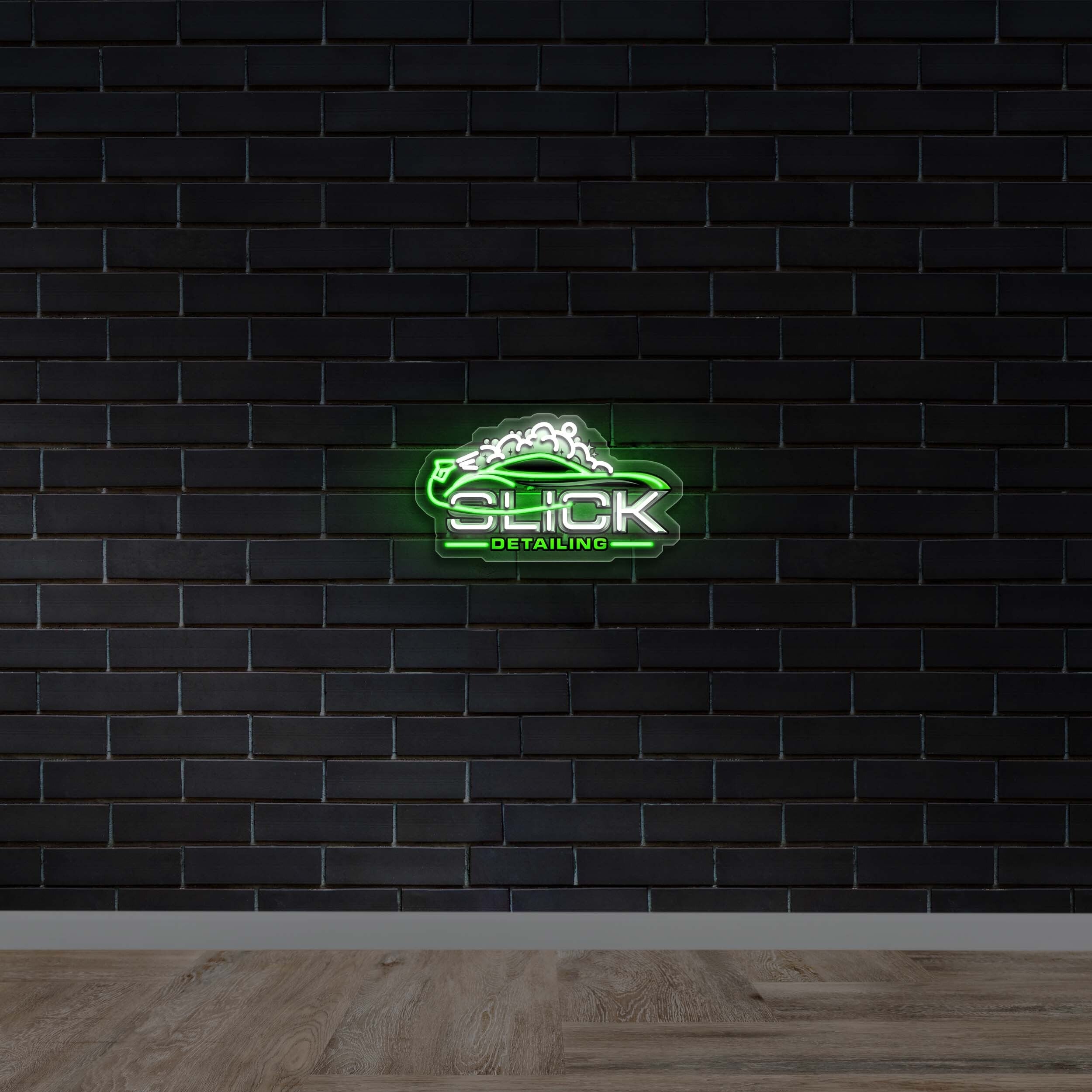 Slick Detailing - Premium Neon Artwork