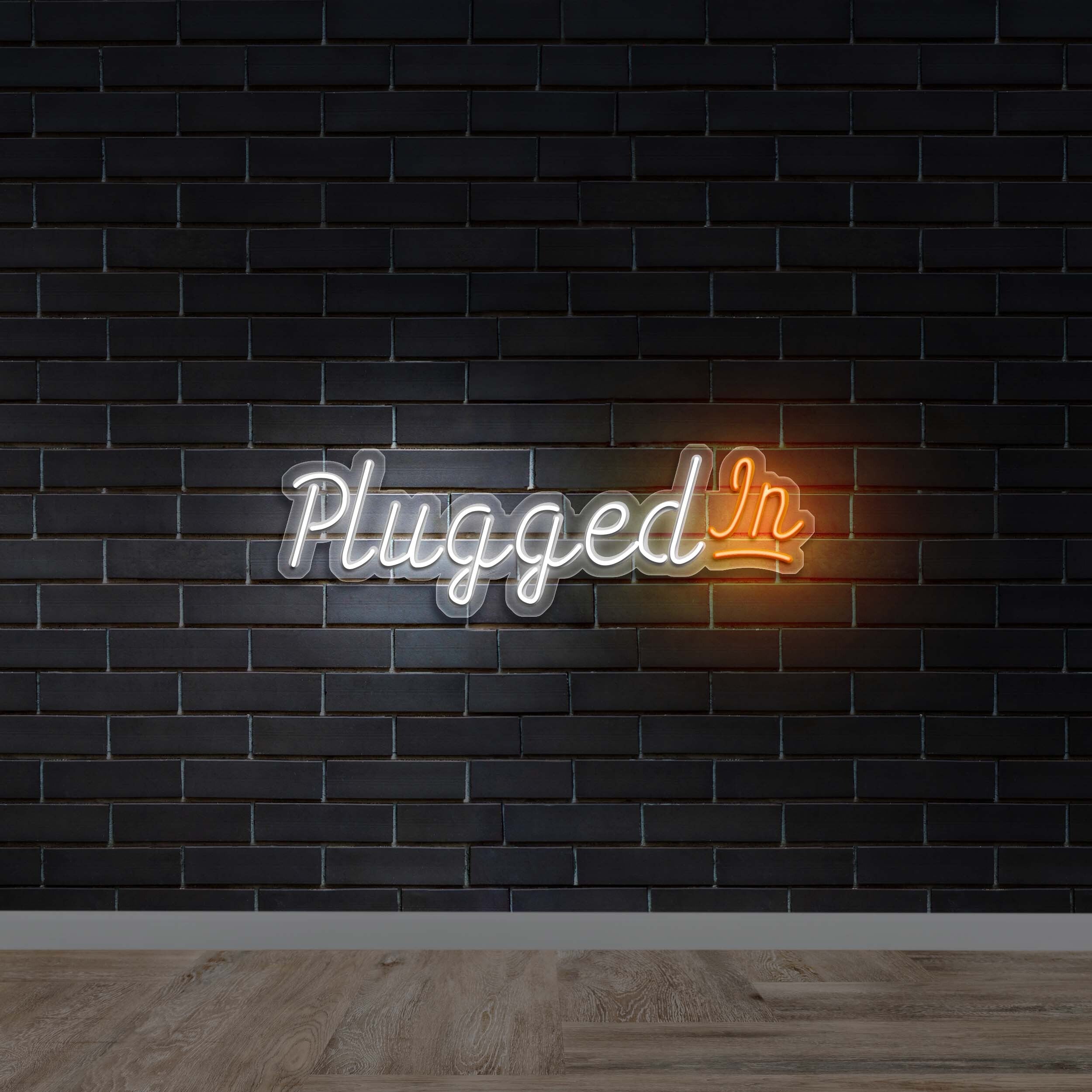 Plugged in - Premium Neon Artwork