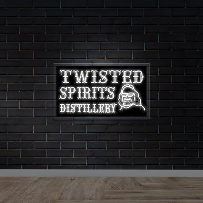 TWISTED SPIRITS DISTILLERY -  Premium Neon Artwork