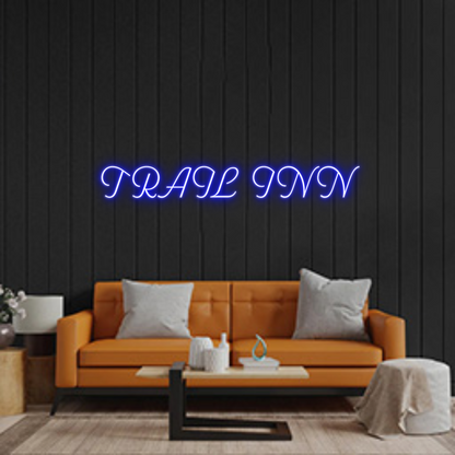 Custom Neon: TRAIL INN