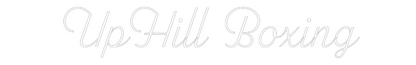 Custom Neon: UpHill Boxing