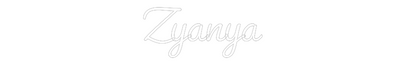 Custom Neon: Zyanya