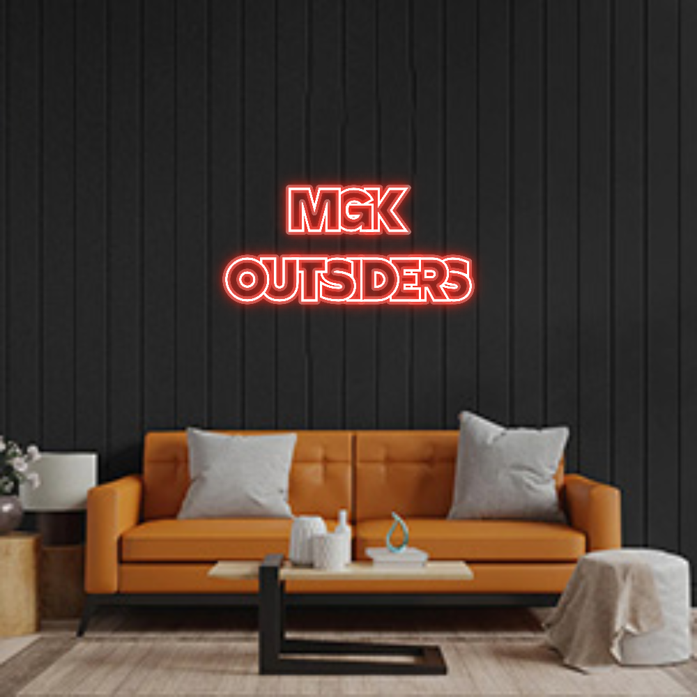 Custom Neon: MGK
OUTSIDER...