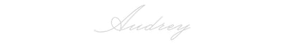 Custom Neon: Audrey