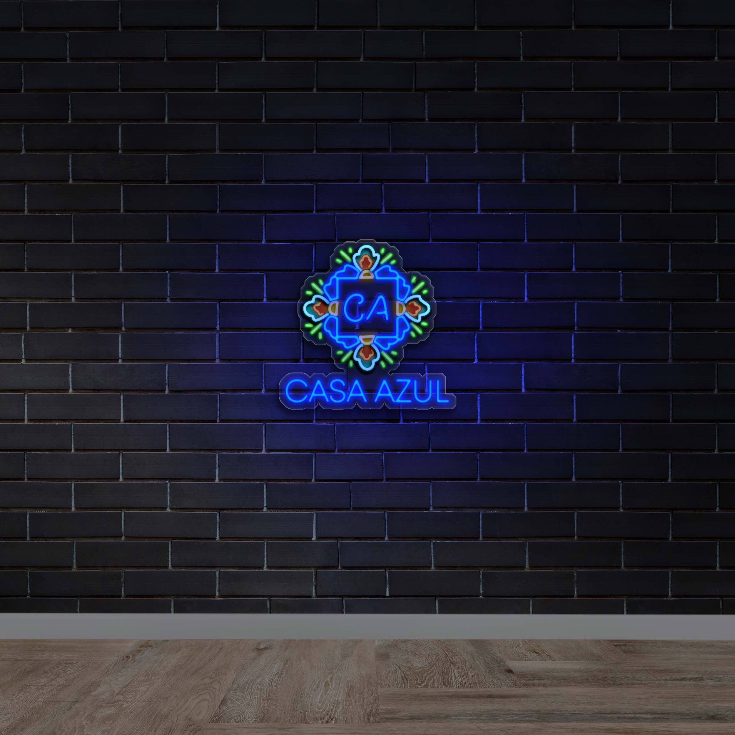 CASA AZUL -  Premium Neon Artwork