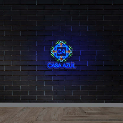 CASA AZUL -  Premium Neon Artwork