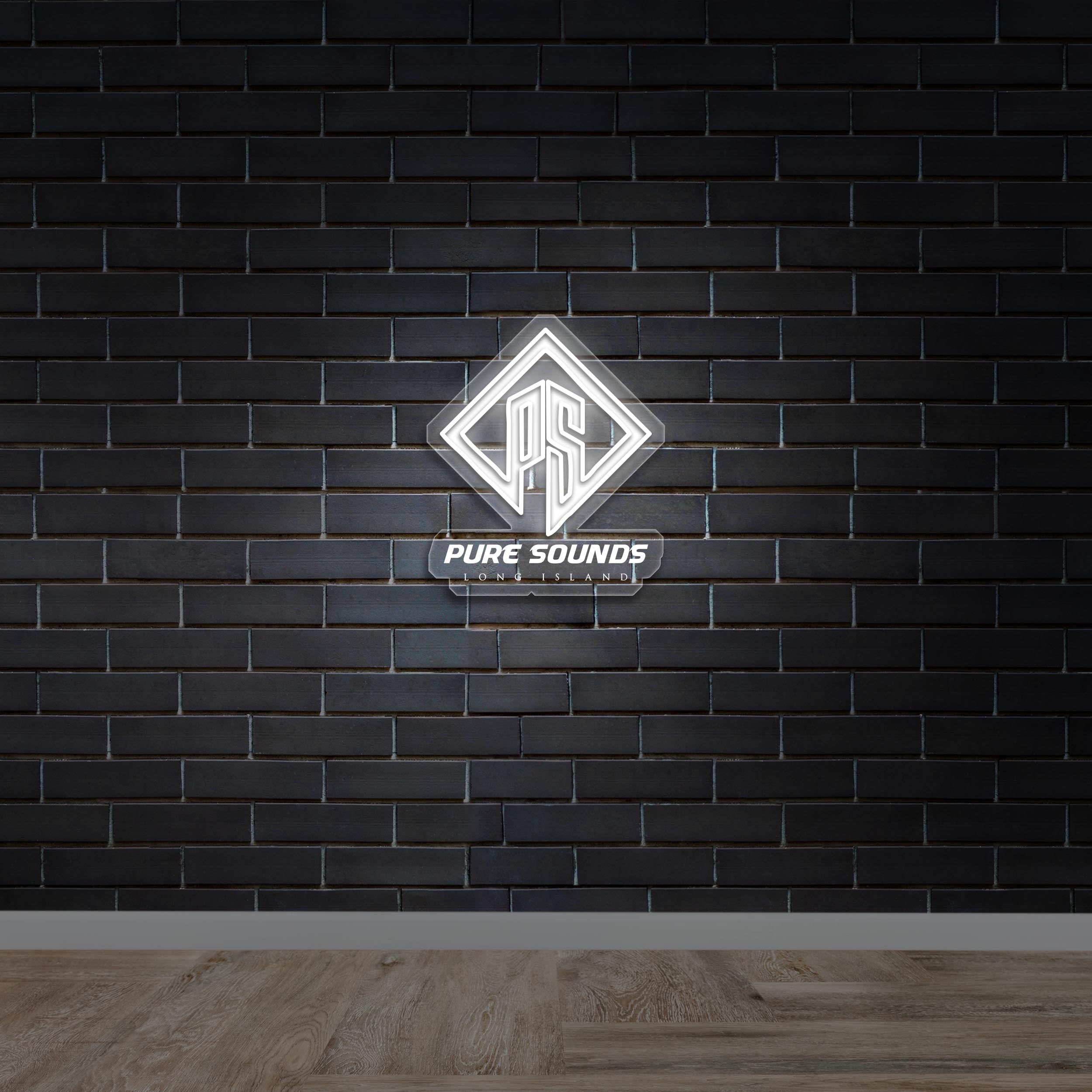 Pure Sounds - Premium Neon Artwork