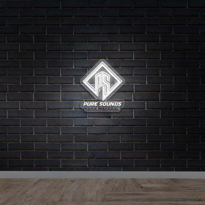 Pure Sounds - Premium Neon Artwork