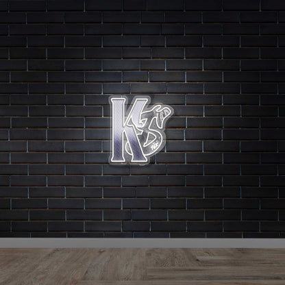 KJ 16K - Premium Neon Artwork
