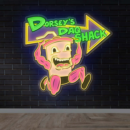 Dorsey’s Daq Shack - Premium Neon Artwork