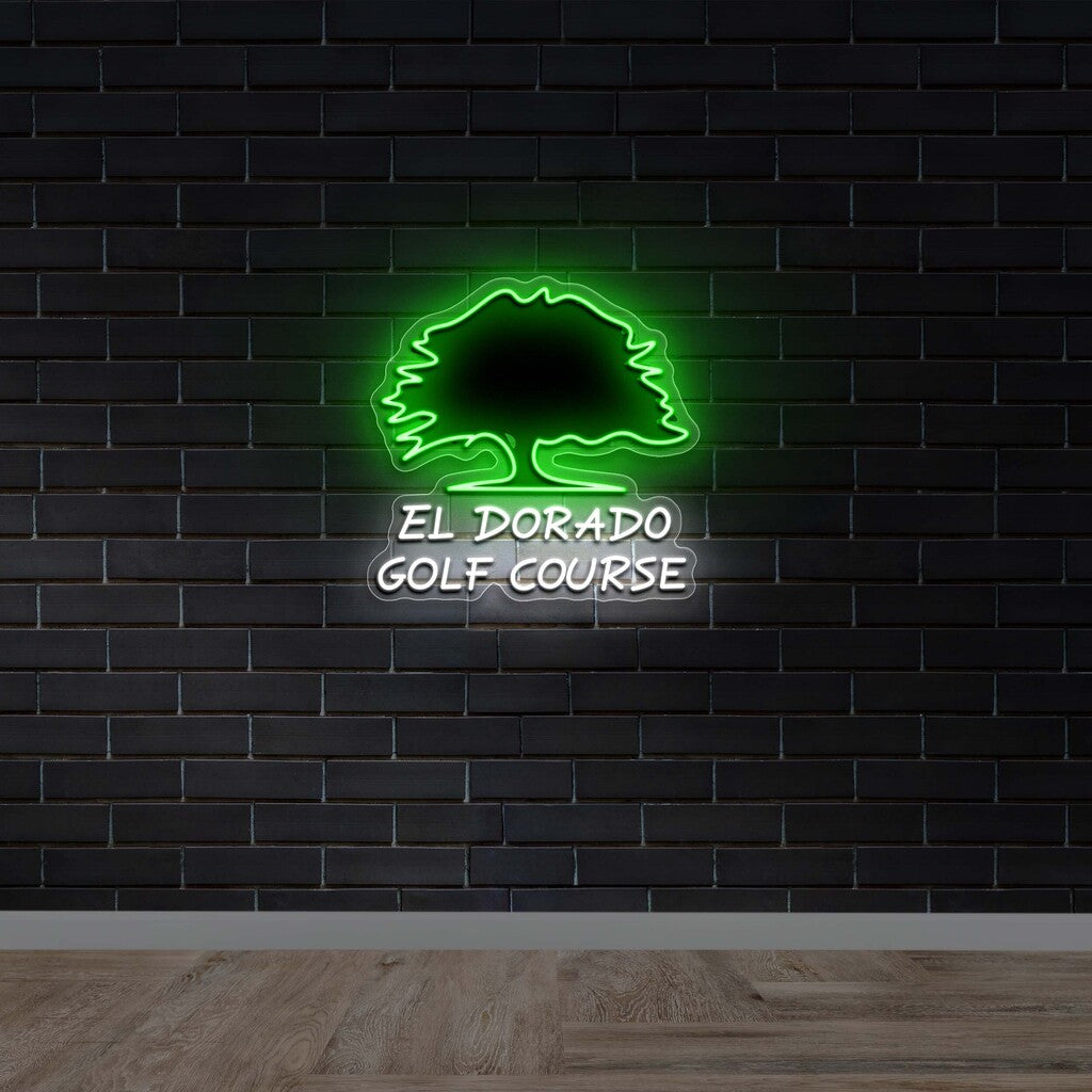 El Dorado Golf Course - Premium Neon Artwork