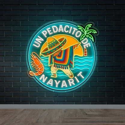 UN PEDACITO DE NAYARIT - Premium Neon Artwork