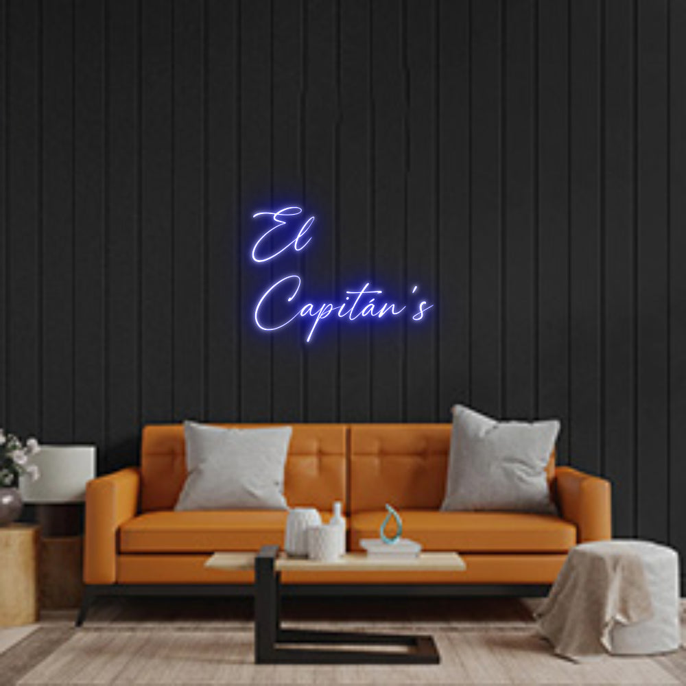 Custom Neon: El
Capitán’s