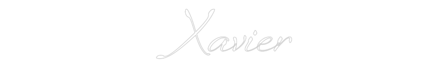 Custom Neon: Xavier