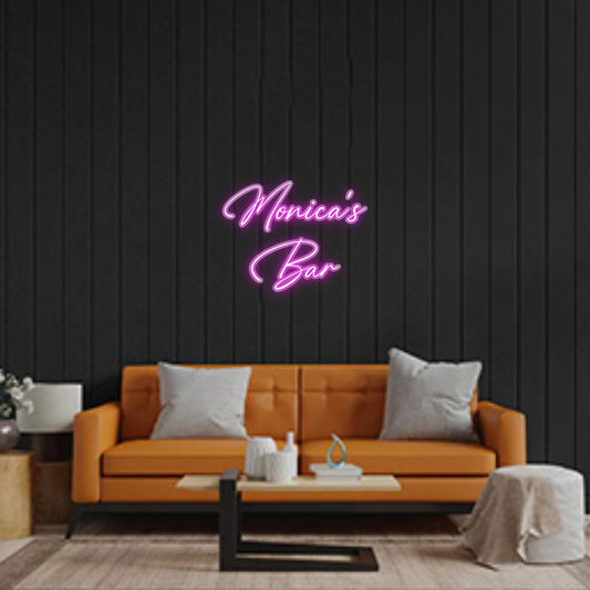 Custom Neon: Monica's
Bar