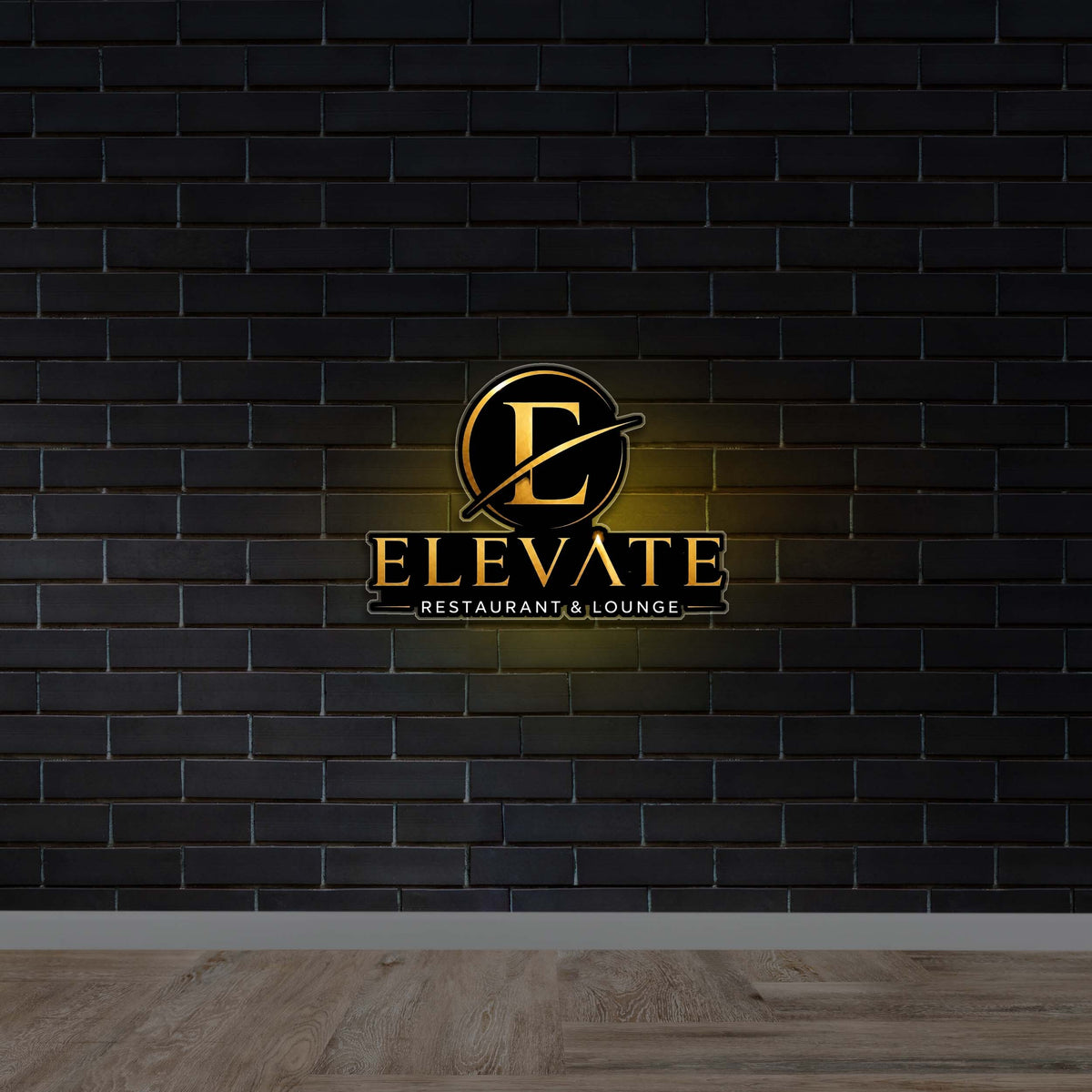 Elevate | Backlit - Premium Neon Artwork