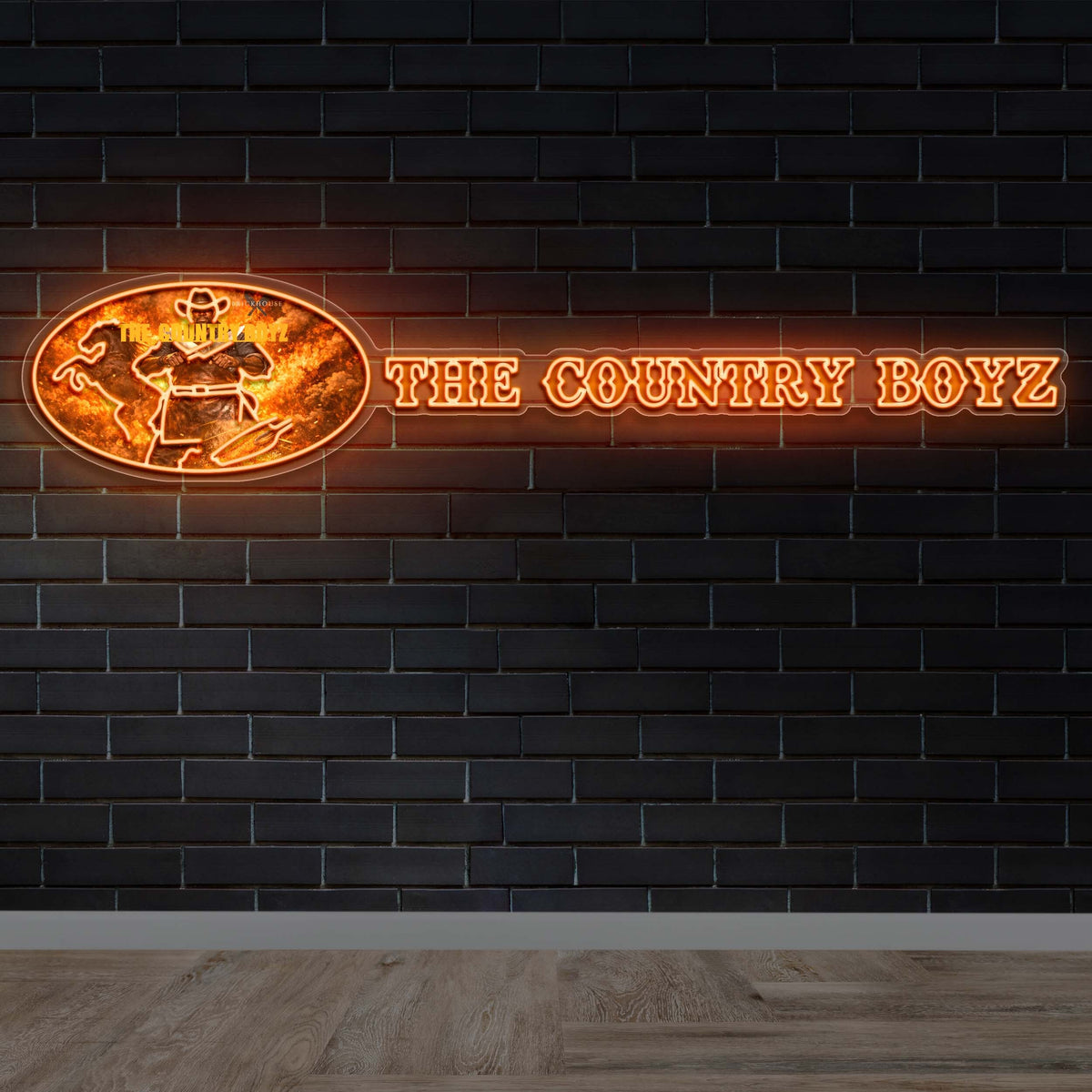 The Country Boyz - Premium Neon Artwork