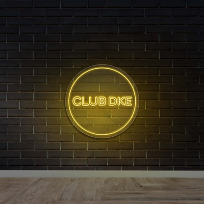 CLUB DKE - Premium Neon Artwork