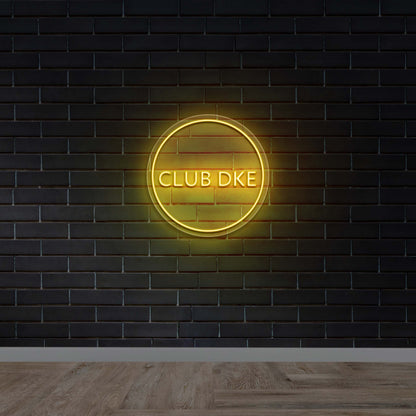 CLUB DKE - Premium Neon Artwork