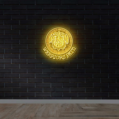 WARRIORS PATH - Premium Neon Artwork