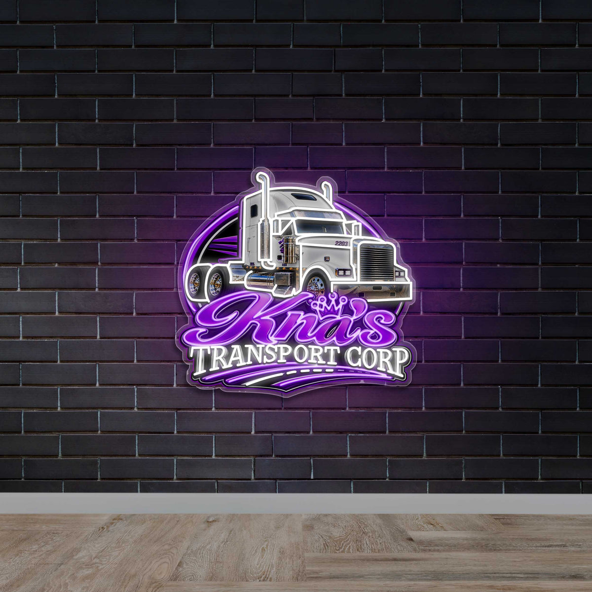 Kina's Transport Corp - Premium Neon Artwork