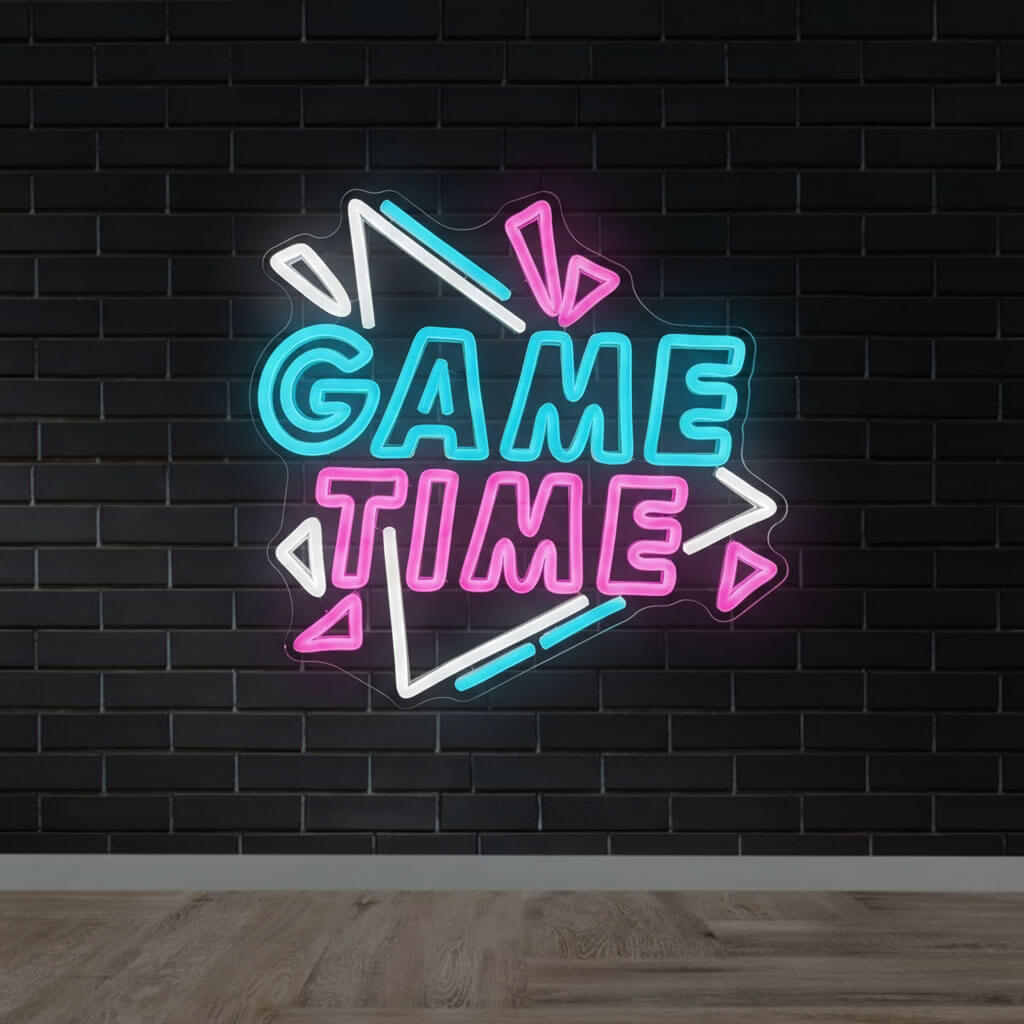 Game Time - Gaming LED Neon Sign