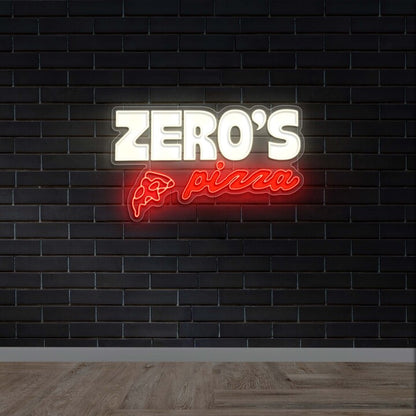 Zero's Pizza - Premium Neon Artwork