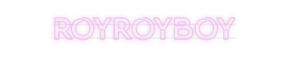 Custom Neon: Royroyboy