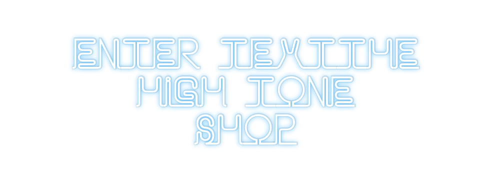 Custom Neon: Enter TextThe...