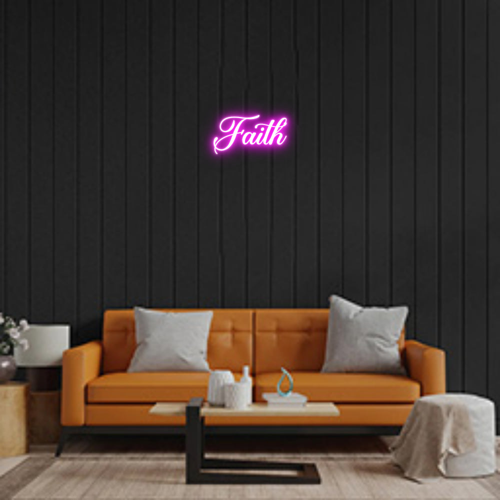 Custom Neon: Faith