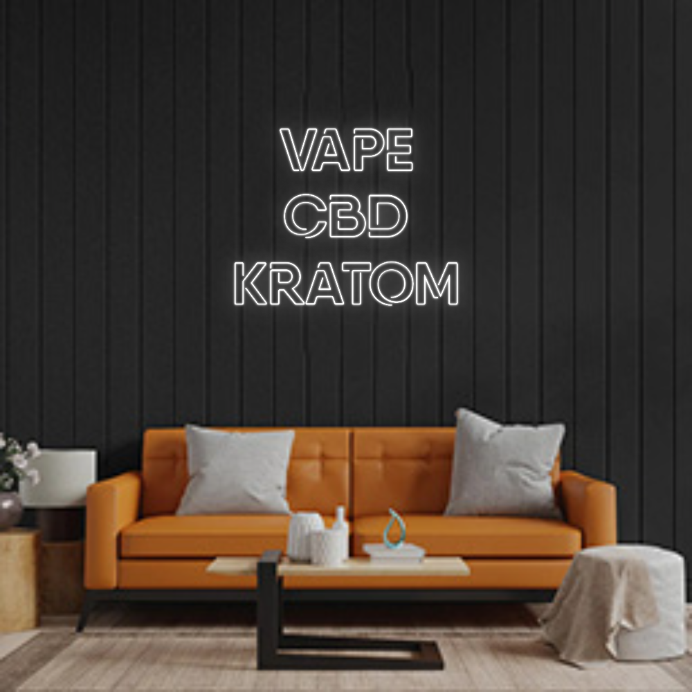 Custom Neon: VAPE 
CBD 
...