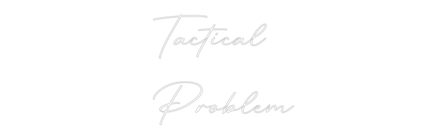 Custom Neon: Tactical
Pro...