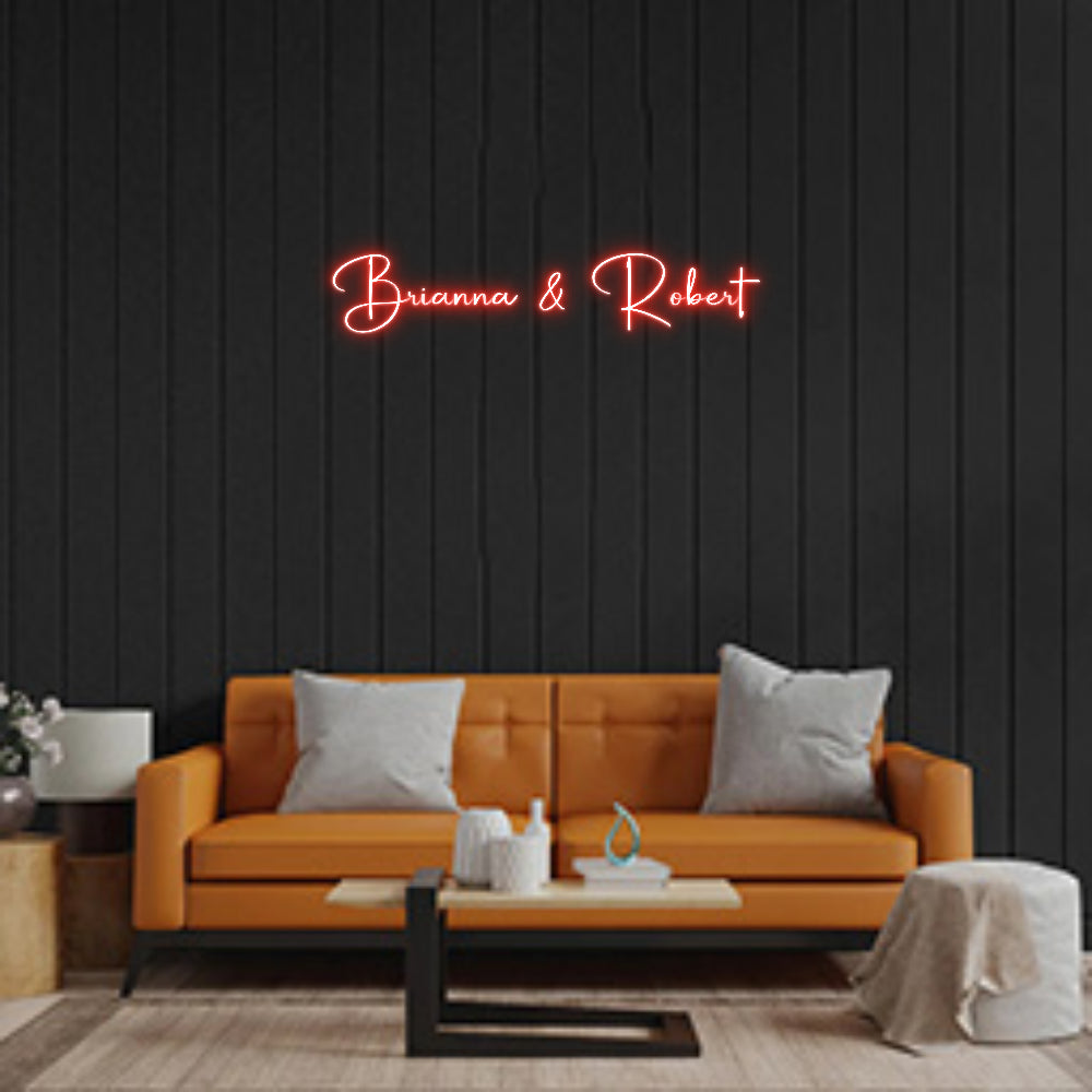 Custom Neon: Brianna & Rob...