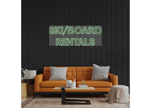 Custom Neon: SKI/BOARD
RE...