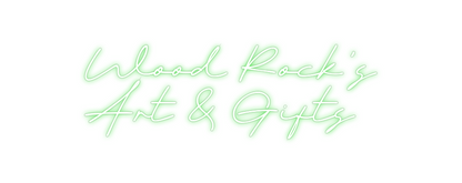 Custom Neon: Wood Rock's ...