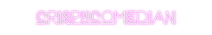 Custom Neon: CrispyComedian