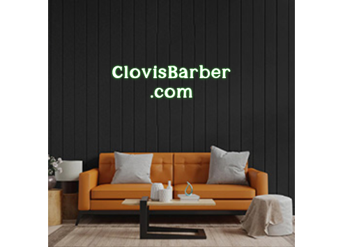 Custom Neon: ClovisBarber...
