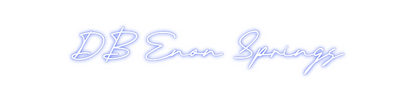 Custom Neon: DB Enon Sprin...