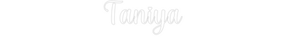 Custom Neon: Taniya