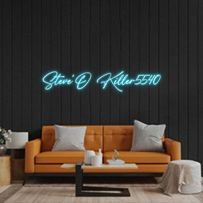 Custom Neon: Steve'O Kille...
