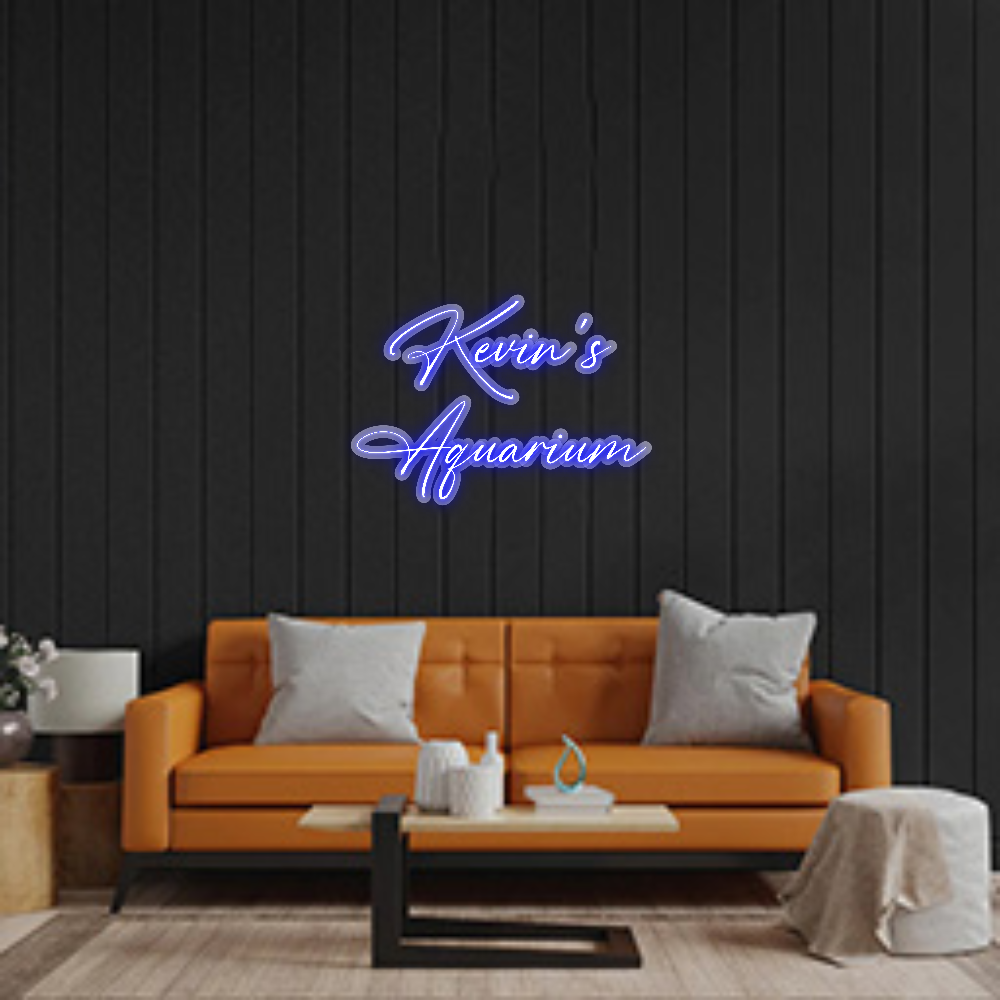 Custom Neon: Kevin’s
Aqua...