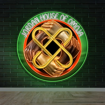 JORDAN HOUSE OF UMOJA - Premium Neon Artwork