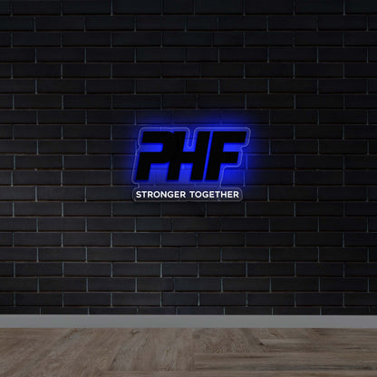 PHF | Backlit Version - Premium Neon Artwork