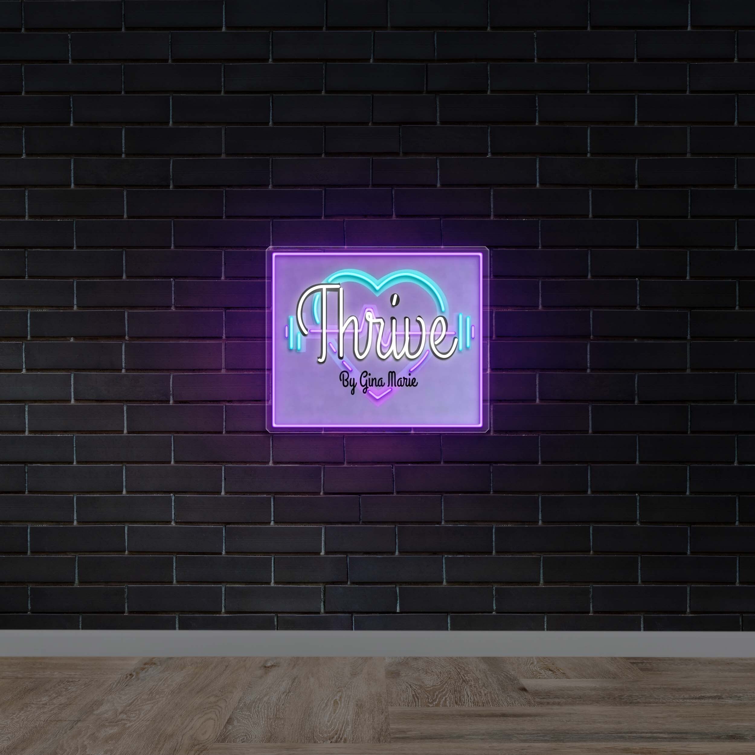 Thrive - Premium Neon Artwork