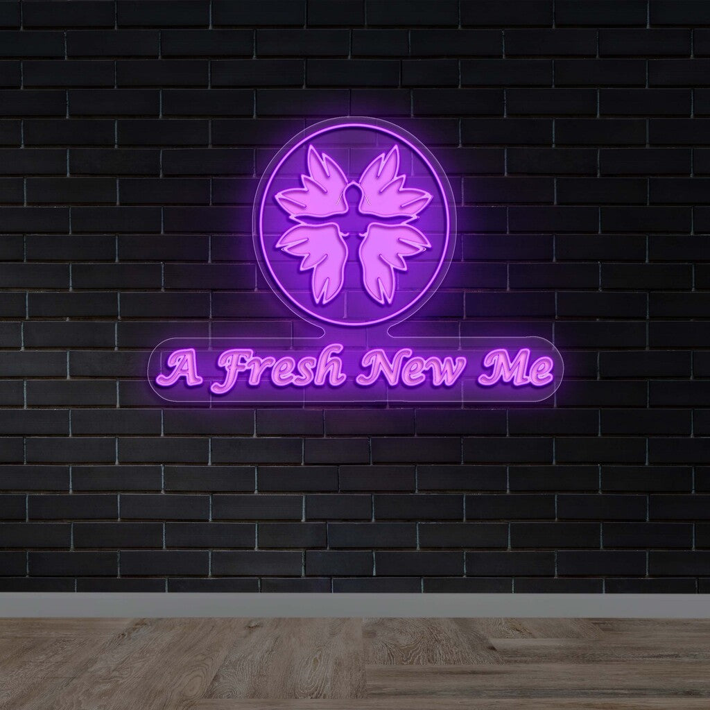 A FRESH NEW ME MEDICAL WEIGHT LOSS (version 2) - Premium Neon Artwork